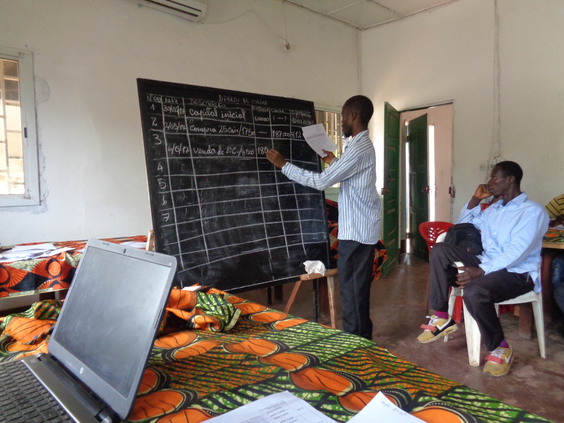 Corsi di formazione in contabilità e business plan Guinea Bissau Mani Tese 2017