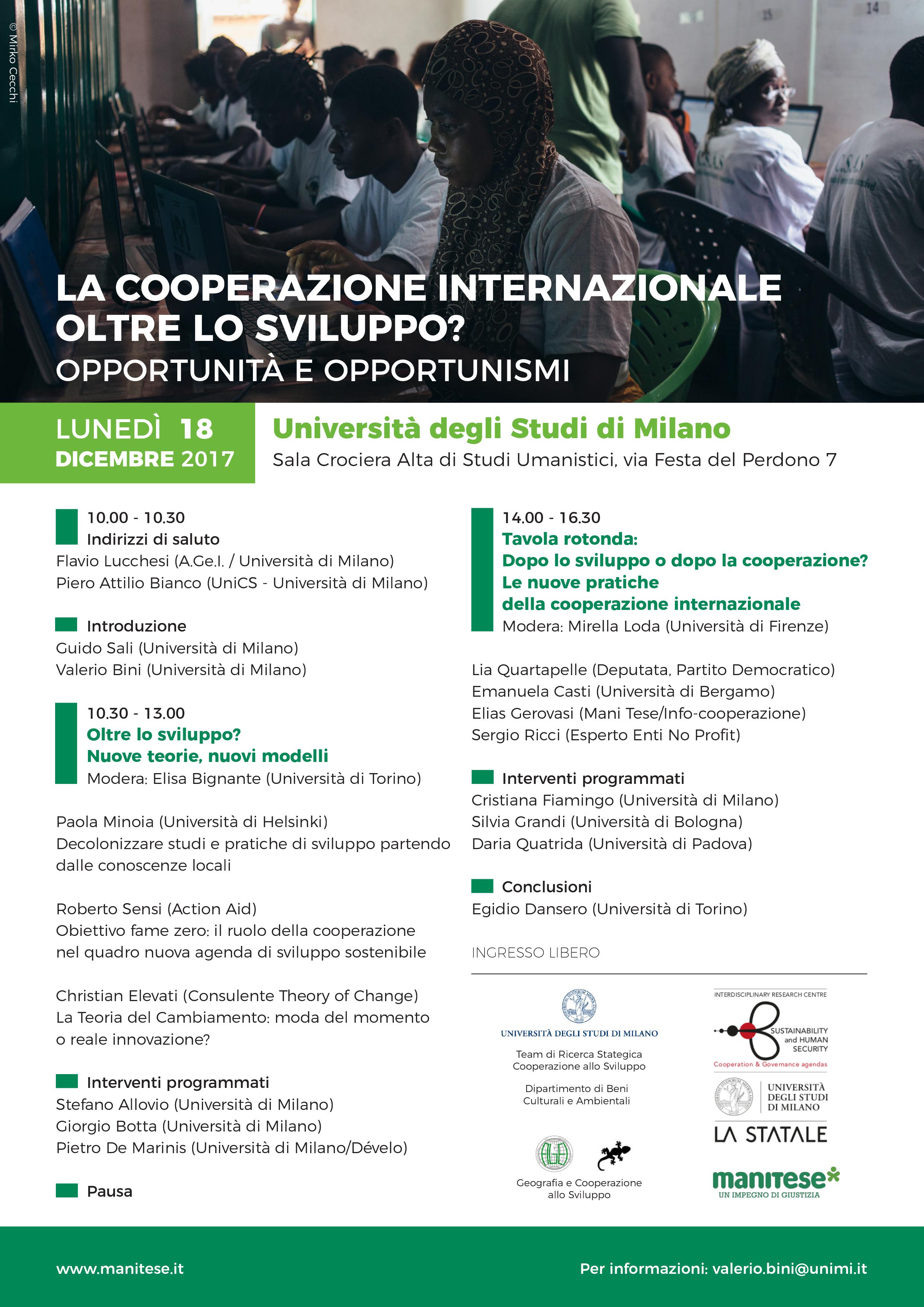 Evento 18 dicembre_Mani Tese_2017