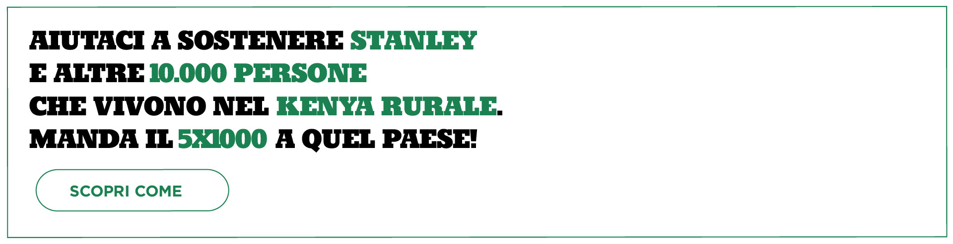 Stanley 5x1000 Kenya Mani Tese 2018