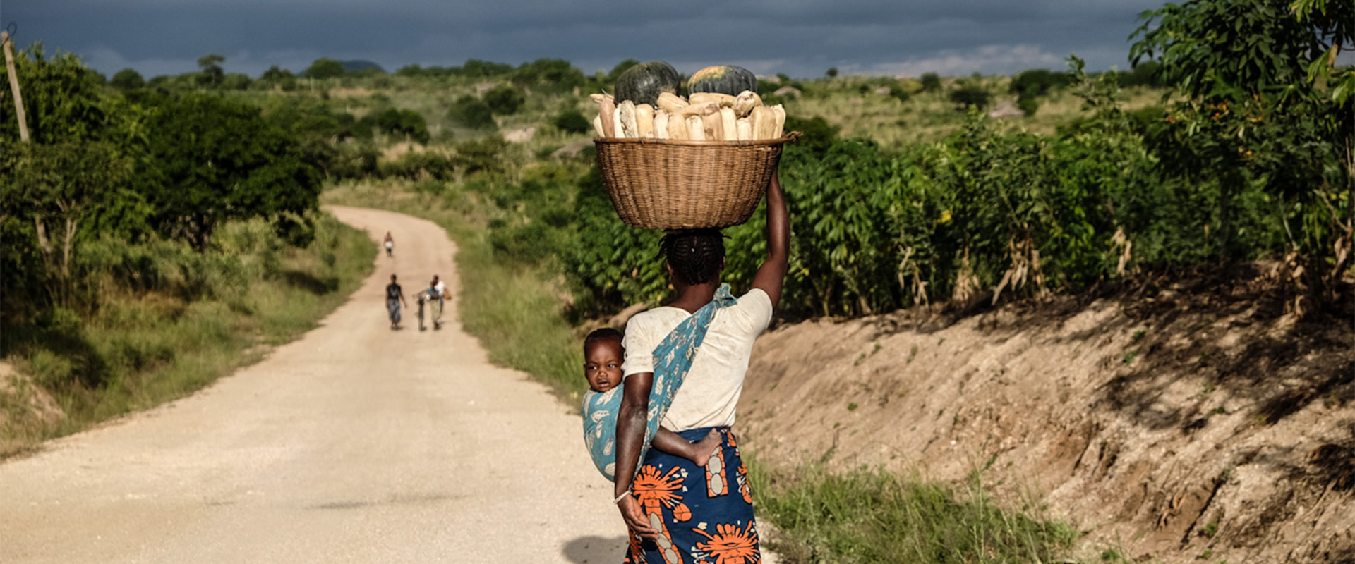 agricoltura donna strada Mozambico Mani Tese 2018