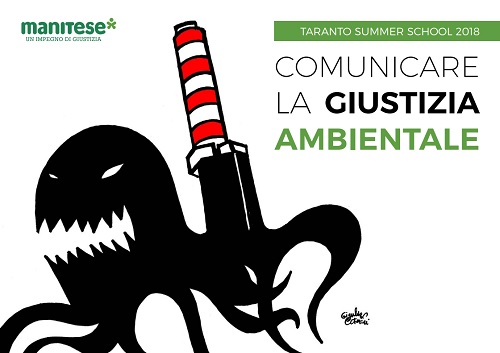 copertina comunicare giustizia ambientale taranto mani tese 2018
