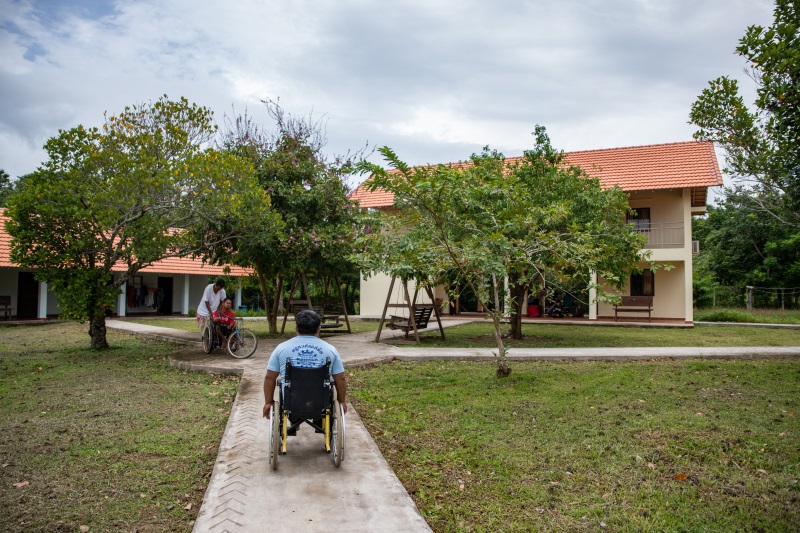 centro accoglienza vittime trafficking disabili Cambogia Mani Tese 2018