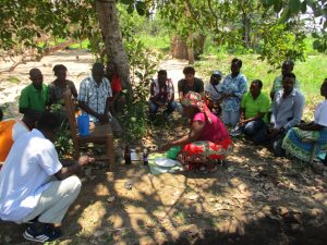 cerimonia antenati benedizione costruzione Mozambico Mani Tese 2018
