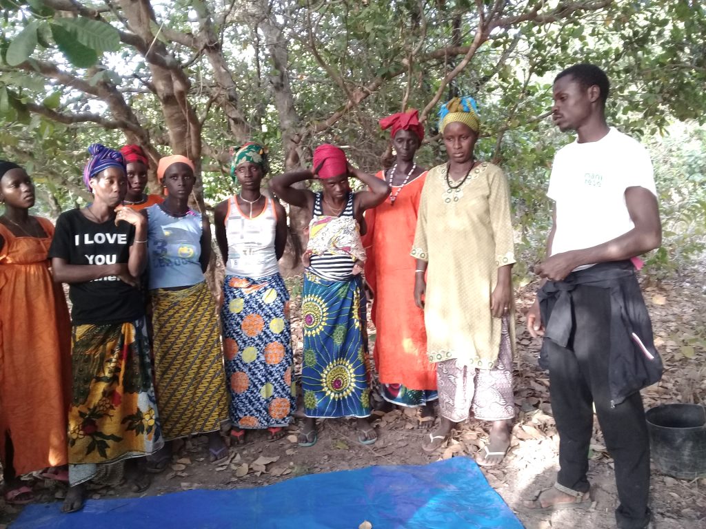 formazione agroecologia gruppo donne guinea bissau mani tese 2019