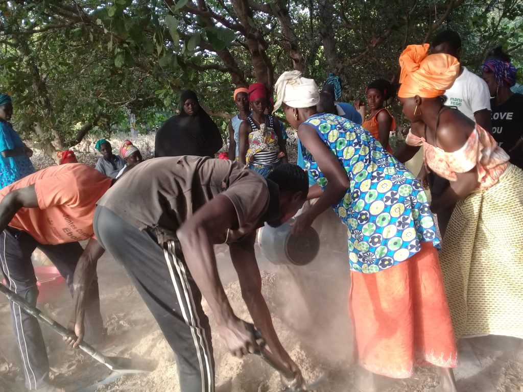 terra donne agroecologia orti Guinea-Bissau Mani Tese 2019