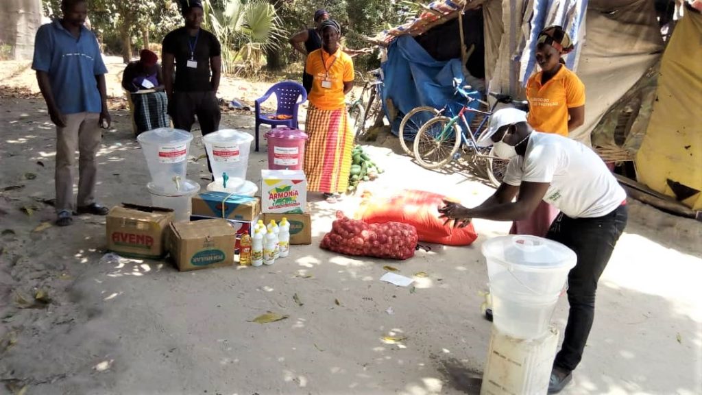 consegnati primi materiali prevenzione covid19 guinea bissau_mani tese 2020_4