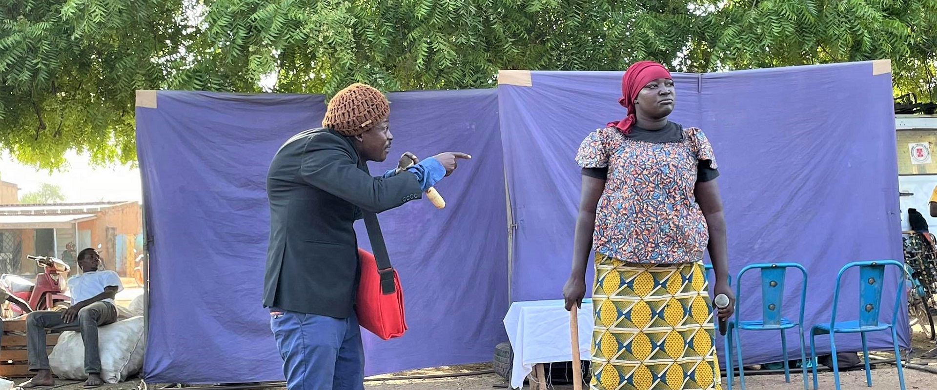 teatro forum violenza di genere burkina faso mani tese 2021 cover