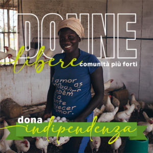 Dona indipendenza a una donna
